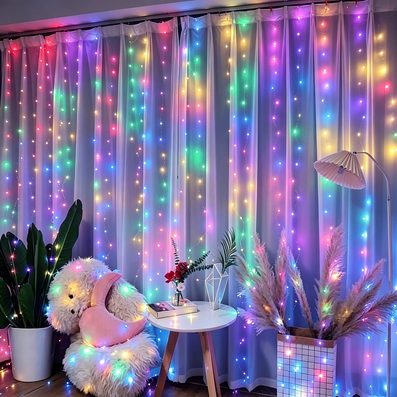 Fairy Light Curtain - Светодиодная гирлянда-занавес длиной 3/4/6 м с