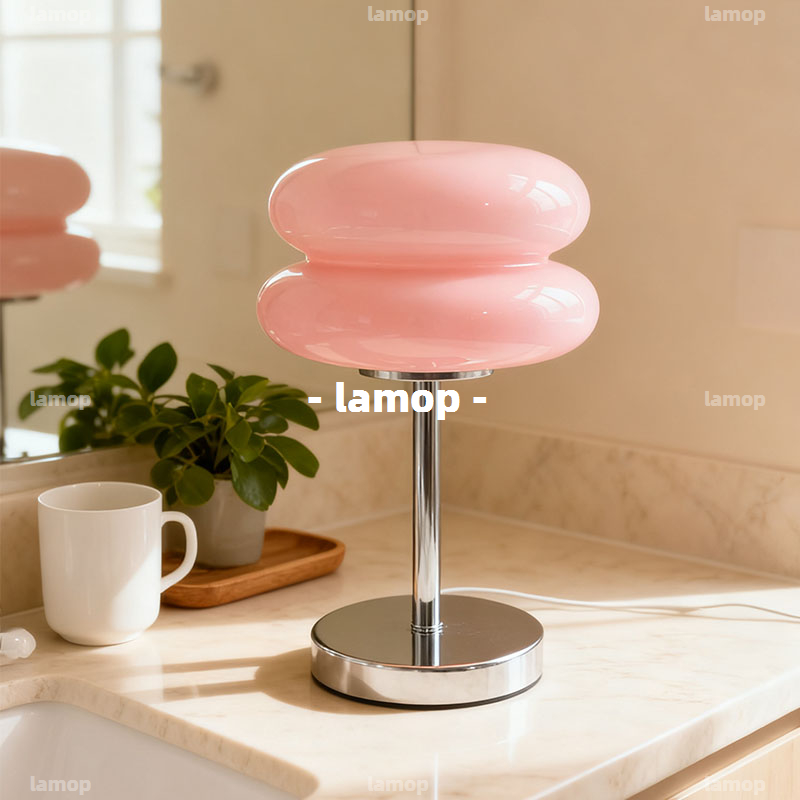 Lighting Design Decor - Кремовая ретро-лампа для прикроватного столика в