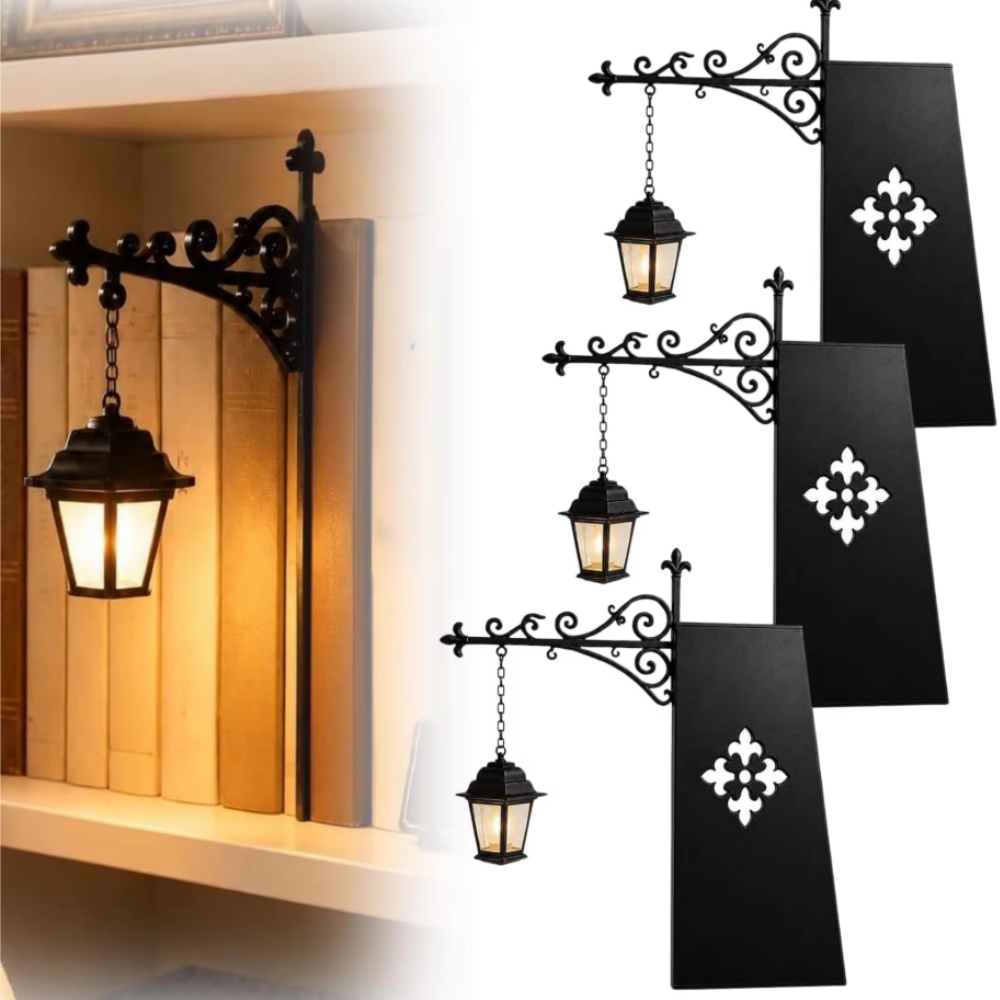 Lighting Decoration - Декоративный светильник-фонарь для библиотеки, ретро-лампа для