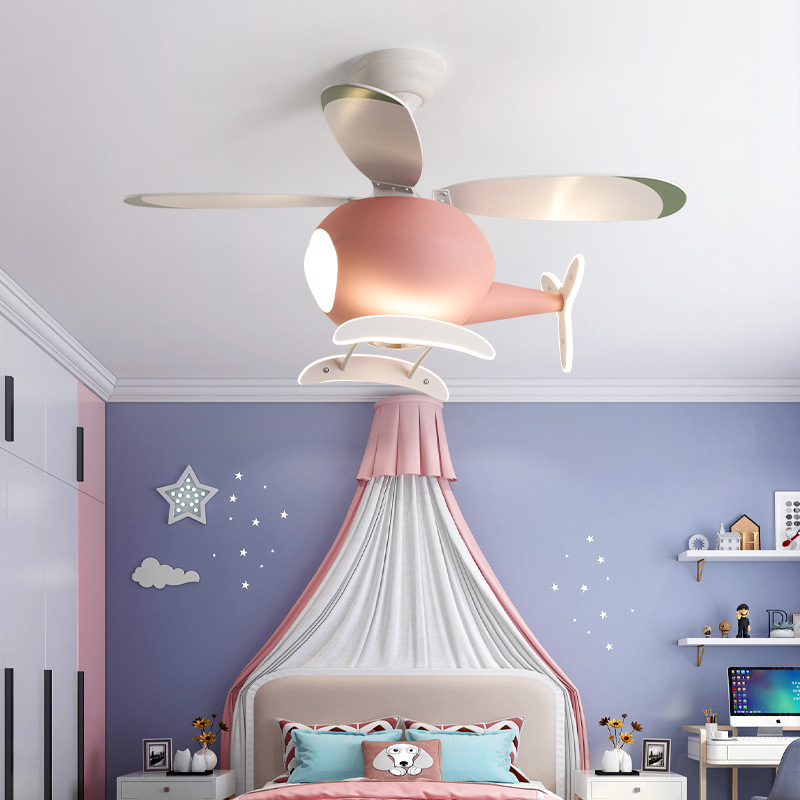 Lighting Decoration - Современный креативный потолочный вентилятор-светильник в виде