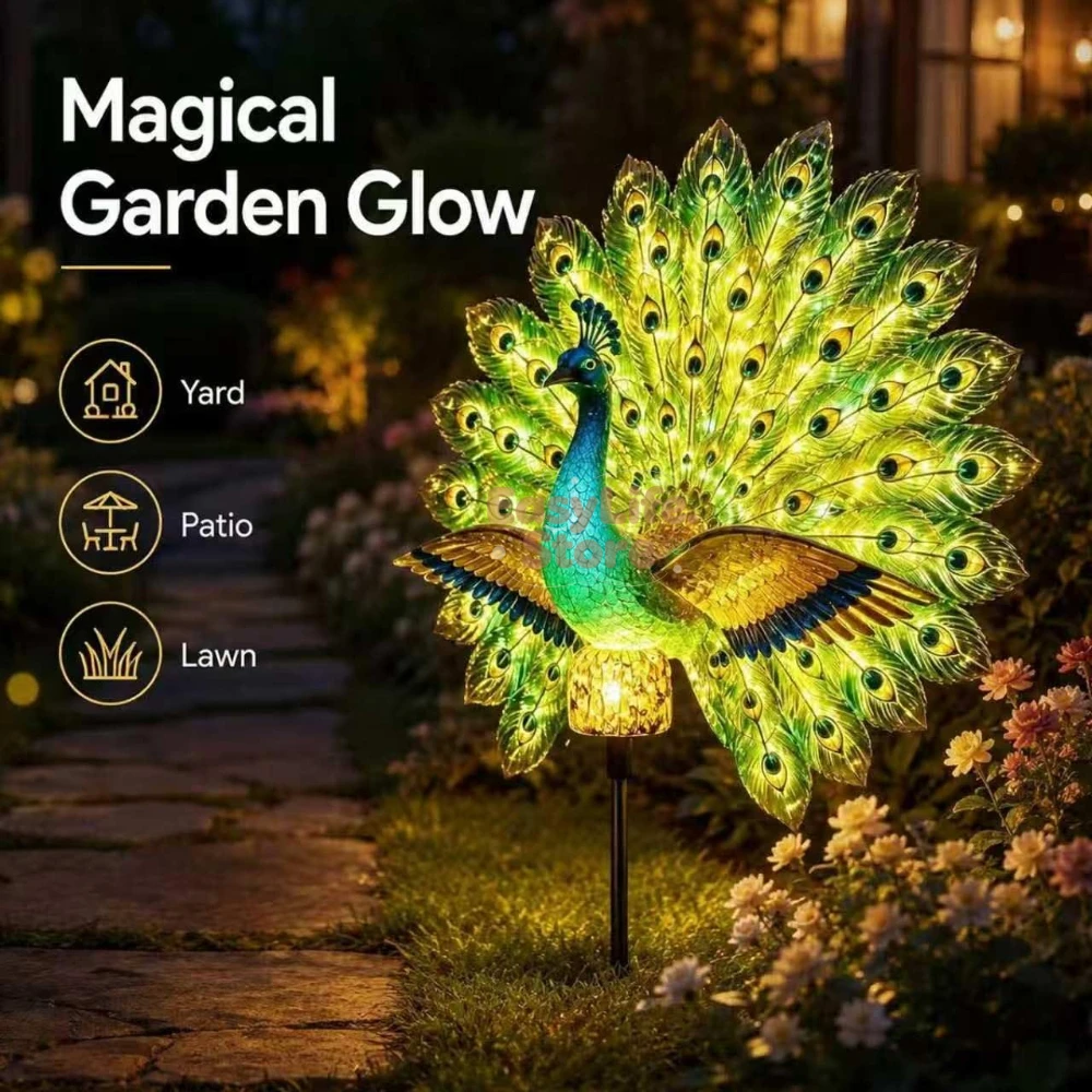Солнечная садовая скульптура в – обзор и цена String Light Outdoor