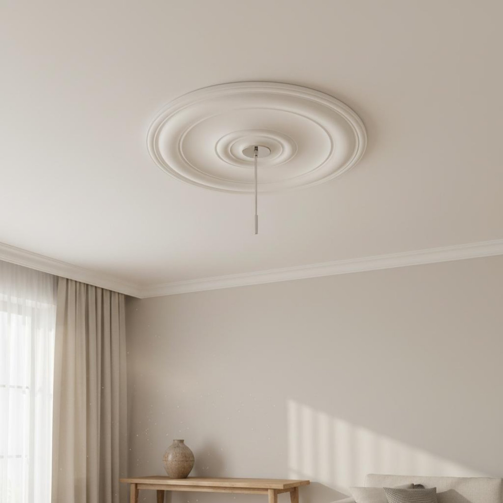 Круглый потолочный медальон в  – обзор и цена Lighting Decoration