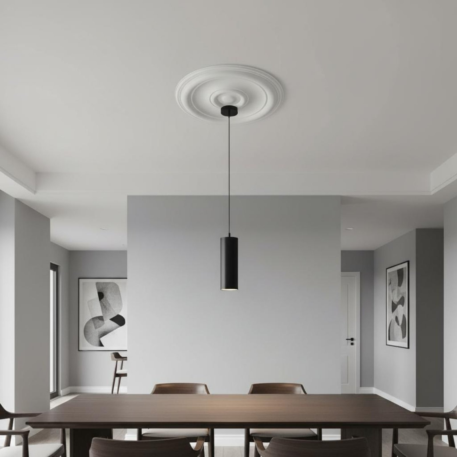 Круглый потолочный медальон в  – обзор и цена Lighting Decoration